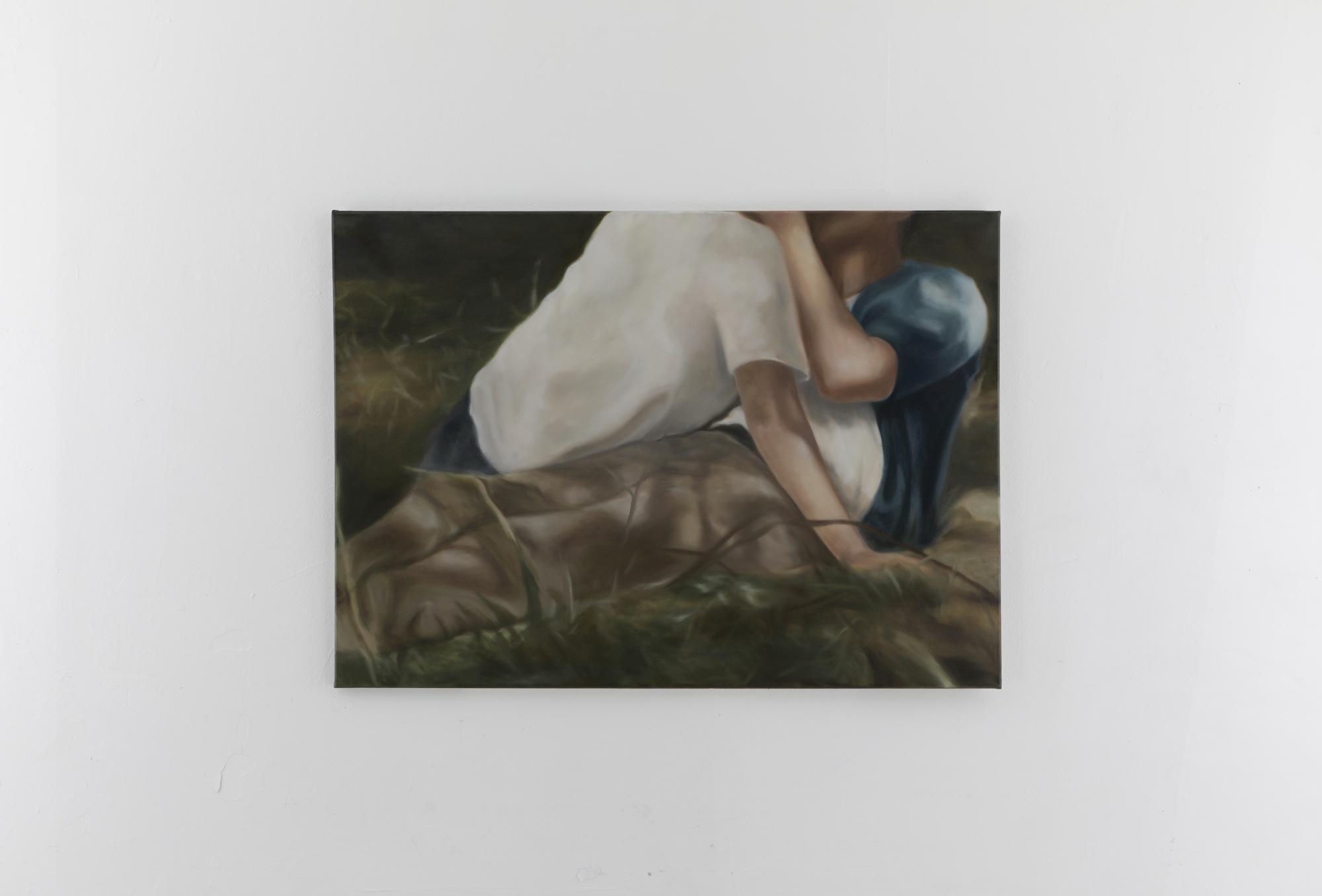 LYING ON THE GRASS