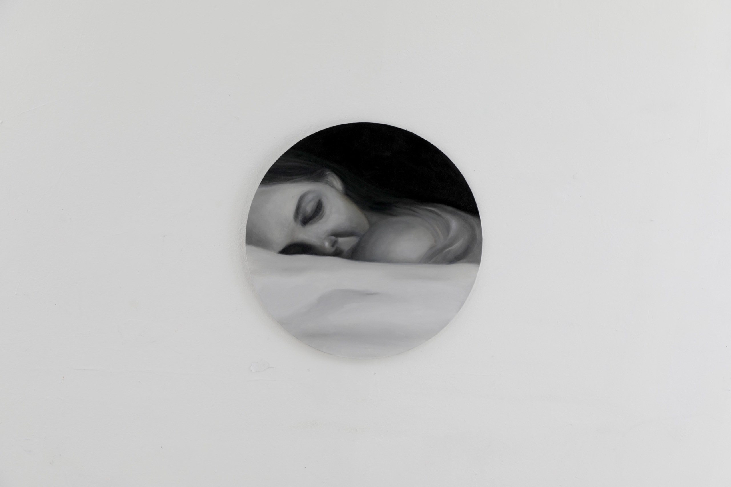 WITHOUT EVEN RECOGNISING (나도 모르게 그만), 2023, Oil on canvas — OYOUNG