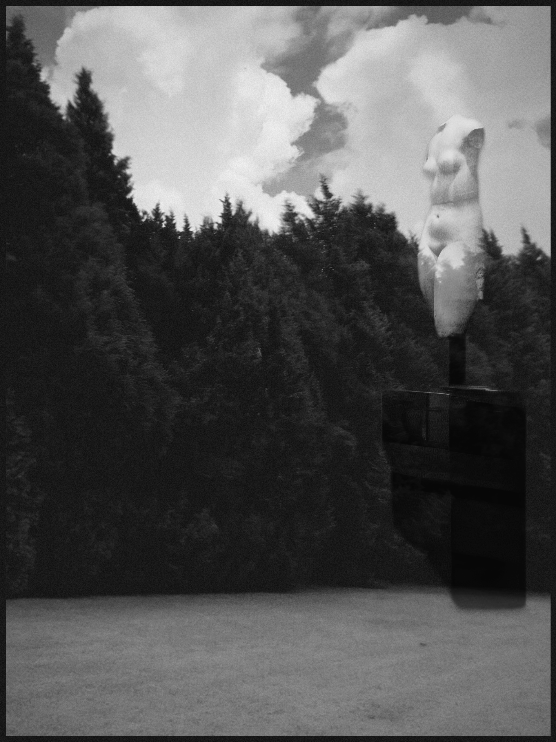 THE TROPHY OF LONGING, 2025, Pigment print on paper, print on translucent acrylic, artist’s frame — OYOUNG